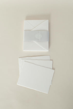 Deckled Edge Note Card and Envelope Set