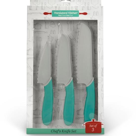 Three Piece Chef's Kid Safe Knife Set The Kinship Collection