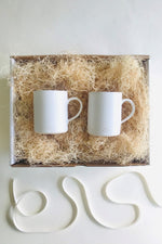 Duo of Ceramic Mugs Gift Box