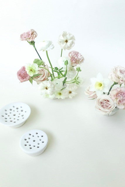 A handthrown and unique ceramic flower frog to dress up your table. – The  Kinship Collection