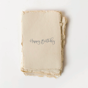 Deckled Edge Quote Cards, Motivation, Love, Birthday Cards, Set of 4