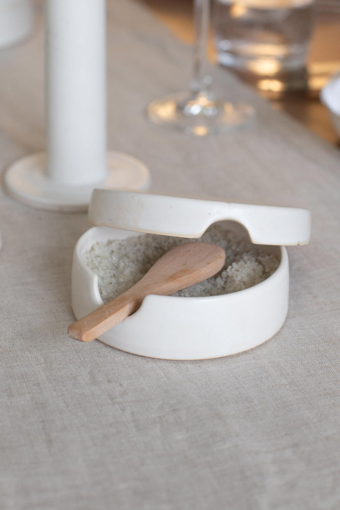 
                
                    Load image into Gallery viewer, Kinship Collection Salt Cellar with Spoon
                
            
