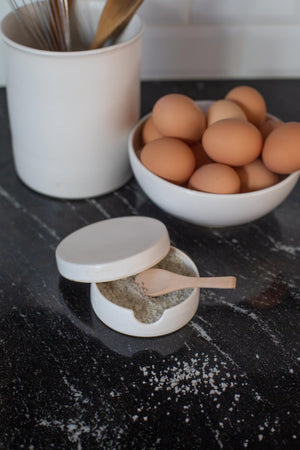 Kinship Collection Salt Cellar with Spoon