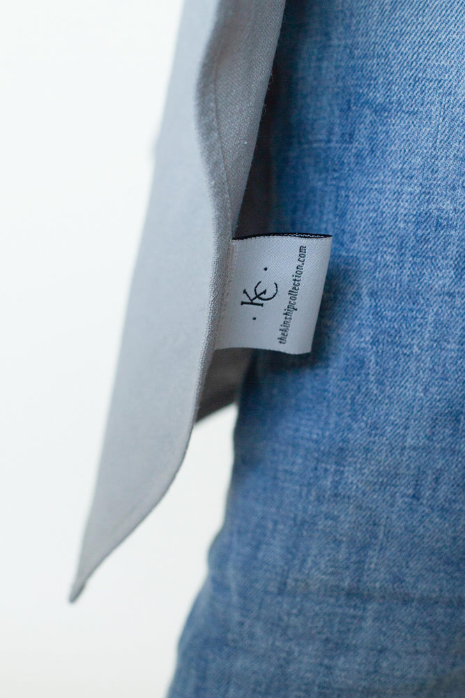 Cross Back Linen Apron