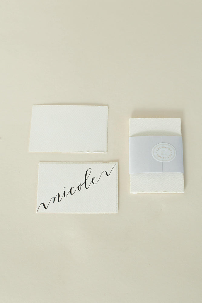Deckled Edge Place Cards, Seating Cards