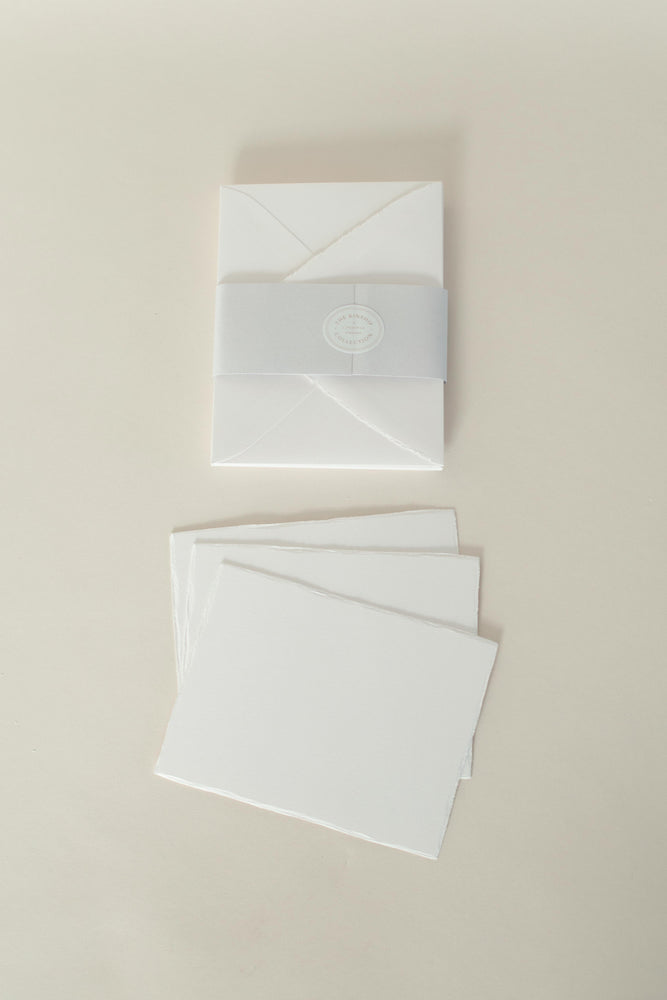 Deckled Edge Note Card and Envelope Set