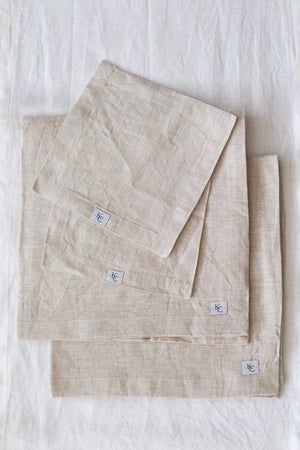 Linen Dinner Napkins - Set of Four