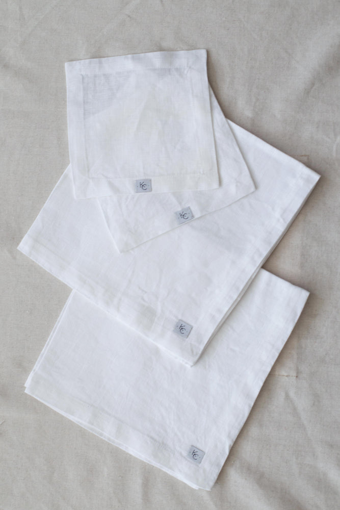 Linen Dinner Napkins - Set of Four