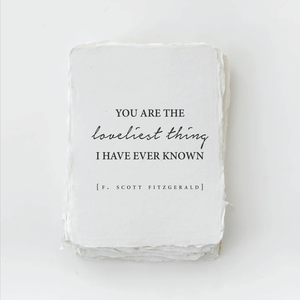 Deckled Edge Quote Cards, Motivation, Love, Birthday Cards, Set of 4