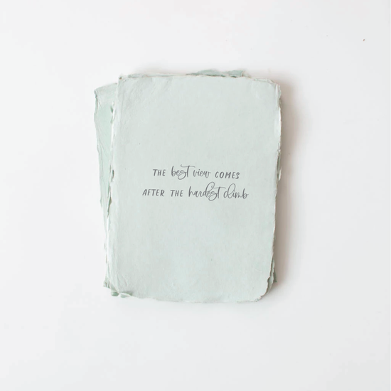 Deckled Edge Quote Cards, Motivation, Love, Birthday Cards, Set of 4